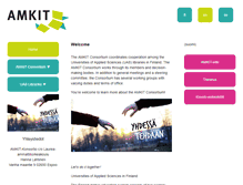 Tablet Screenshot of amkit.fi